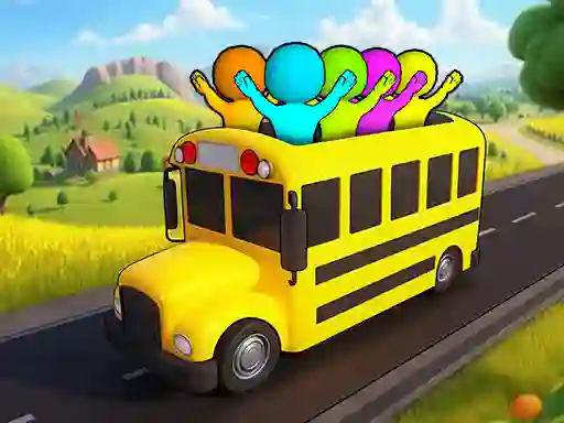 Spel Bus Match: Color Parking Jam på nätet