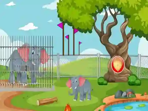 Spel Rescue The Elephant Calf 2 på nätet
