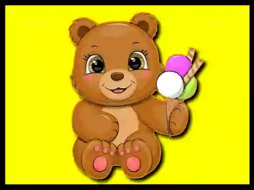 Spel Cute Bear Memory på nätet