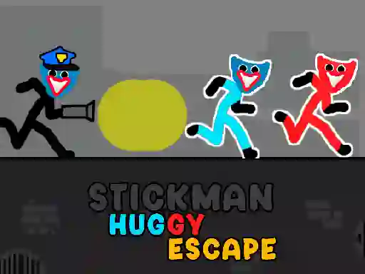 Spel Stickman Huggy Escape på nätet