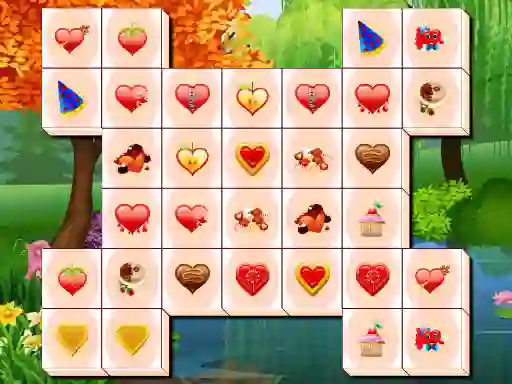 Spel Valentines Day Mahjong på nätet