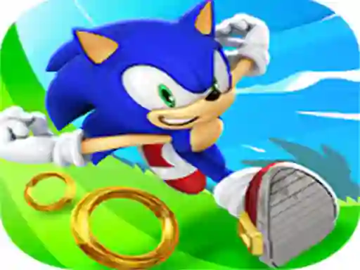 Spel Sonic run på nätet