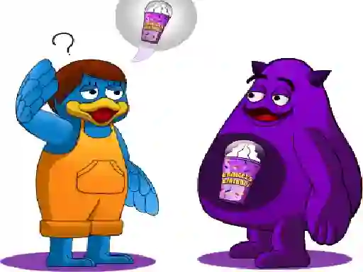Spel Grimace Monster Dop Story på nätet
