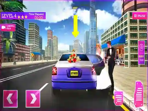 Spel Wedding City Car Driving Service på nätet