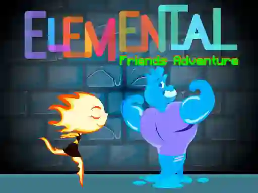 Spel Elemental Friends Adventure på nätet
