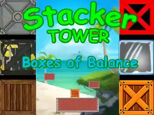 Spel Stacker Tower Boxes of Balance på nätet