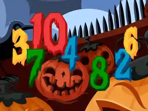 Spel Halloween Hidden Numbers på nätet