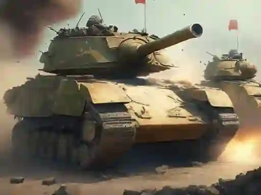 Spel Tanks: Counteroffensive på nätet