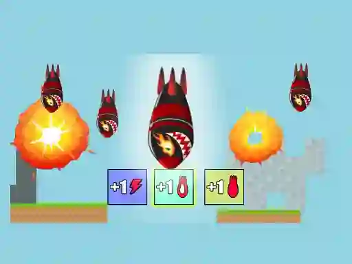 Spel Rocket Evolution Destroy the Map! på nätet
