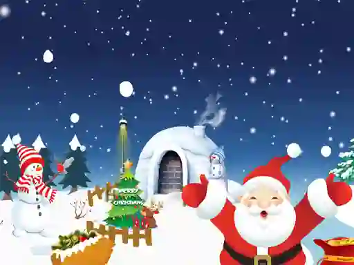 Spel Happy Christmas Slide på nätet