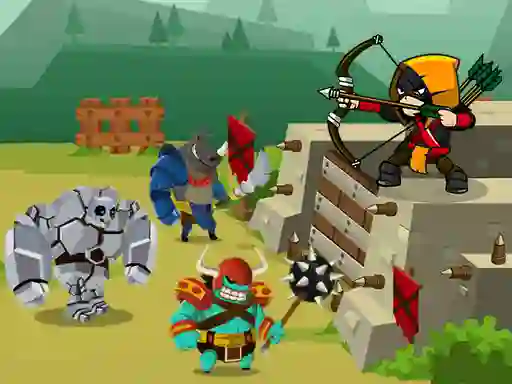 Spel Fortress Defense på nätet
