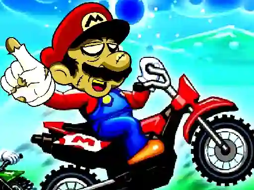 Spel Super Mario Halloween Wheelie på nätet