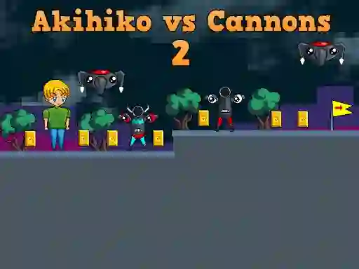 Spel Akihiko vs Cannons 2 på nätet