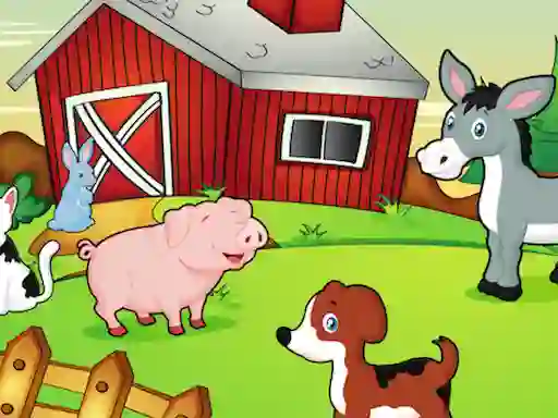 Spel Happy Farm For Kids på nätet