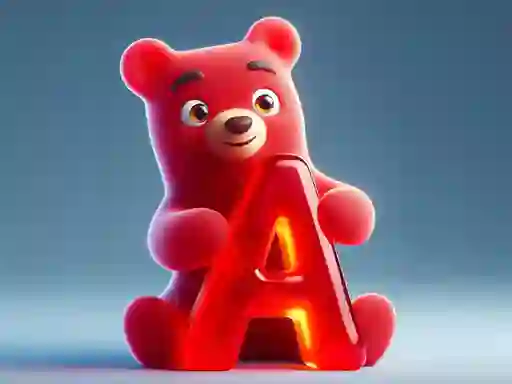 Spel Gummy Letter Pop på nätet