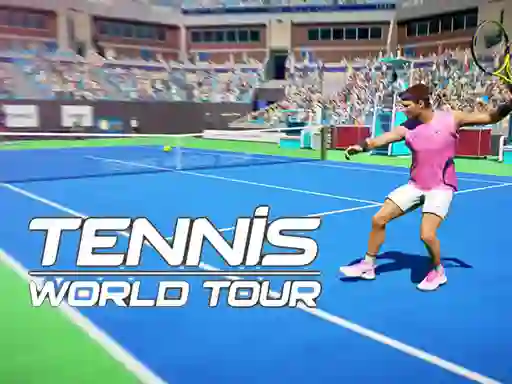 Spel Tennis World Tour på nätet