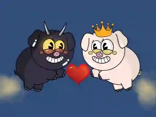 Spel Meme Piggy: Adventure på nätet