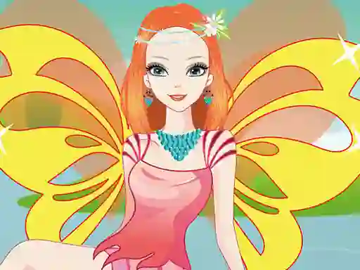 Spel Fairy of Lake Dressup på nätet