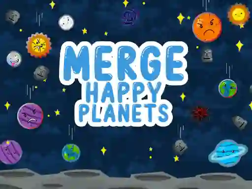Spel Merge Happy Planets på nätet