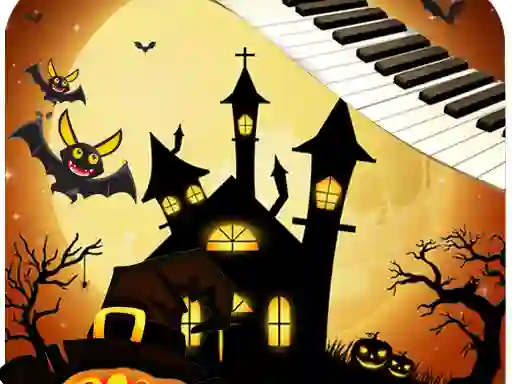 Spel Halloween Piano Tiles på nätet