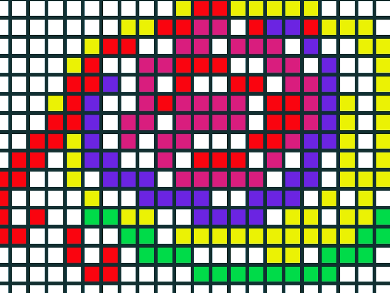 Spel Pixeldragning på nätet