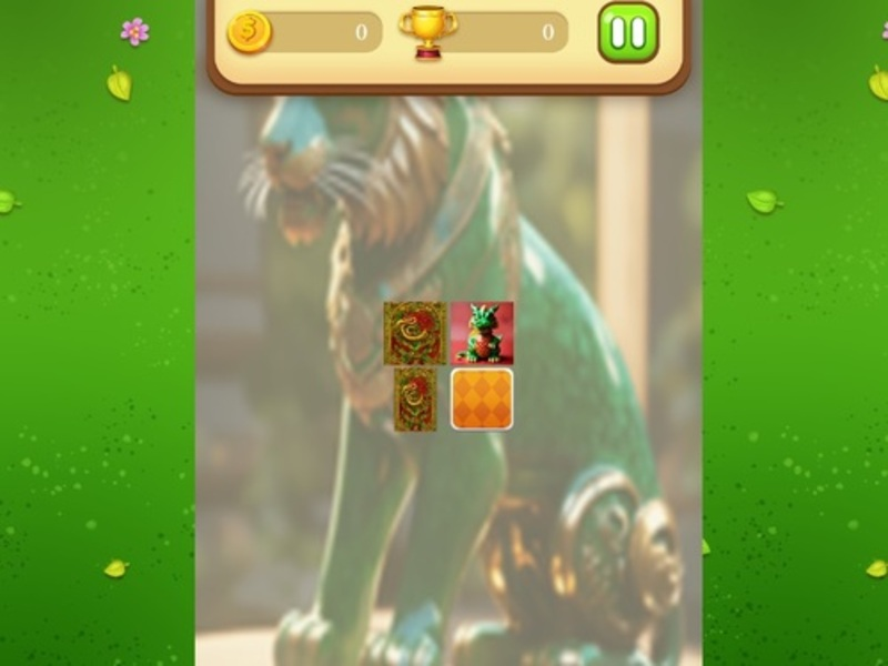 Spel Kinesisk drake jade minne match på nätet