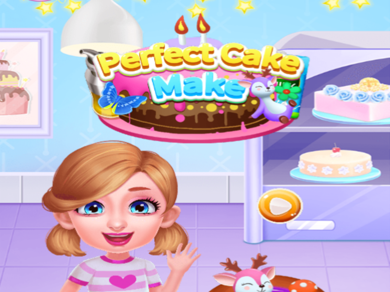 Spel Perfekt tårtstillverkare på nätet