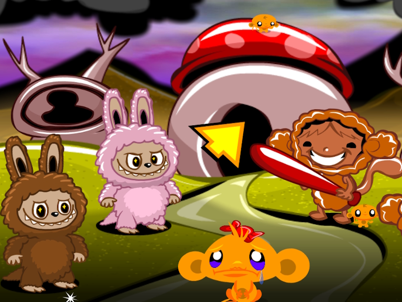 Spel Monkey Go Happy 968 på nätet