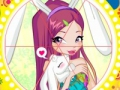 Spel Winx Bunny Style: Round Puzzle  på nätet