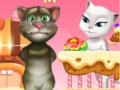 Spel Talande katten Tom kysser Angela 2  på nätet