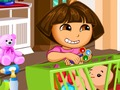 Spel Dora Baby Caring Slacking på nätet