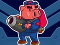 Spel Kapten May-Ham vs Bunny Invaders  på nätet