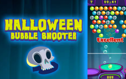 Spel Halloween Bubble Shooter på nätet