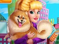 Spel Audrey antar en valp  på nätet