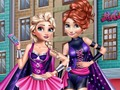 Spel Superhjälte vårprinsessan klä upp på nätet