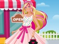 Spel Barbie polka prickar stil på nätet