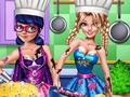 Spel Super Hero Cooking Contest på nätet