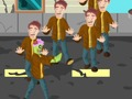 Spel Zombies attackerar på nätet