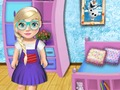 Spel Baby Elsa -skolan dekorerar på nätet