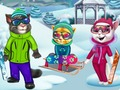 Spel Katter Winter Fun  på nätet