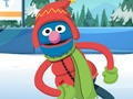 Spel 123 Sesam Street: Grover's Winter Games  på nätet