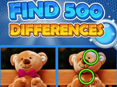 Spel Hitta 500 skillnader  på nätet