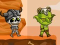 Spel Goblins vs skelett på nätet