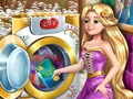 Spel Goldie Princess Tvättdag på nätet