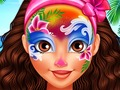 Spel Oceanien Princess Moana Face Art  på nätet