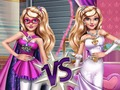 Spel Superhjälte vs prinsessa på nätet