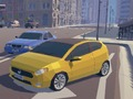Spel 3D City: 2 spelare Racing  på nätet