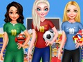 Spel BFF Prinsessan röstar för fotboll 2018  på nätet