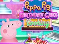 Spel Peppa Pig Födelsedagstårta Matlagning  på nätet