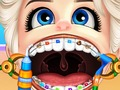 Spel Baby Elsa bär en tandställning  på nätet